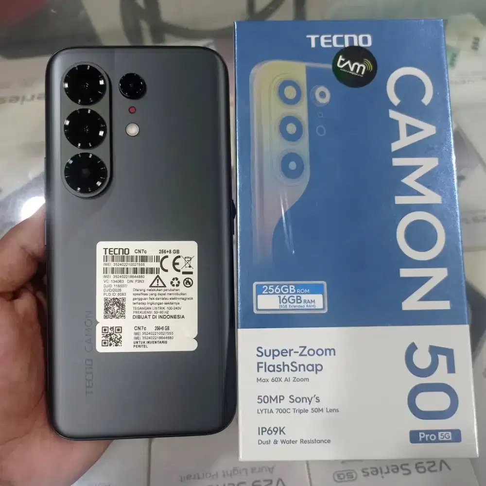 Tecno Camon 50 Pro 5G Performa Gahar TERBARU