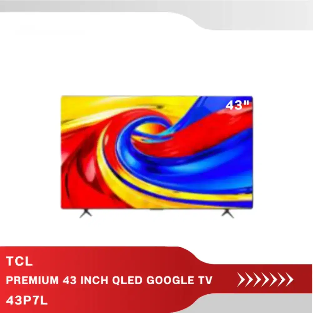 TCL PREMIUM 43 INCH QLED GOOGLE TV 43P7L