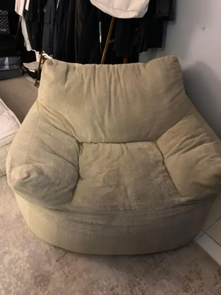 Bean bag besar sofa sathu x grammars , berat lebih 50 kg