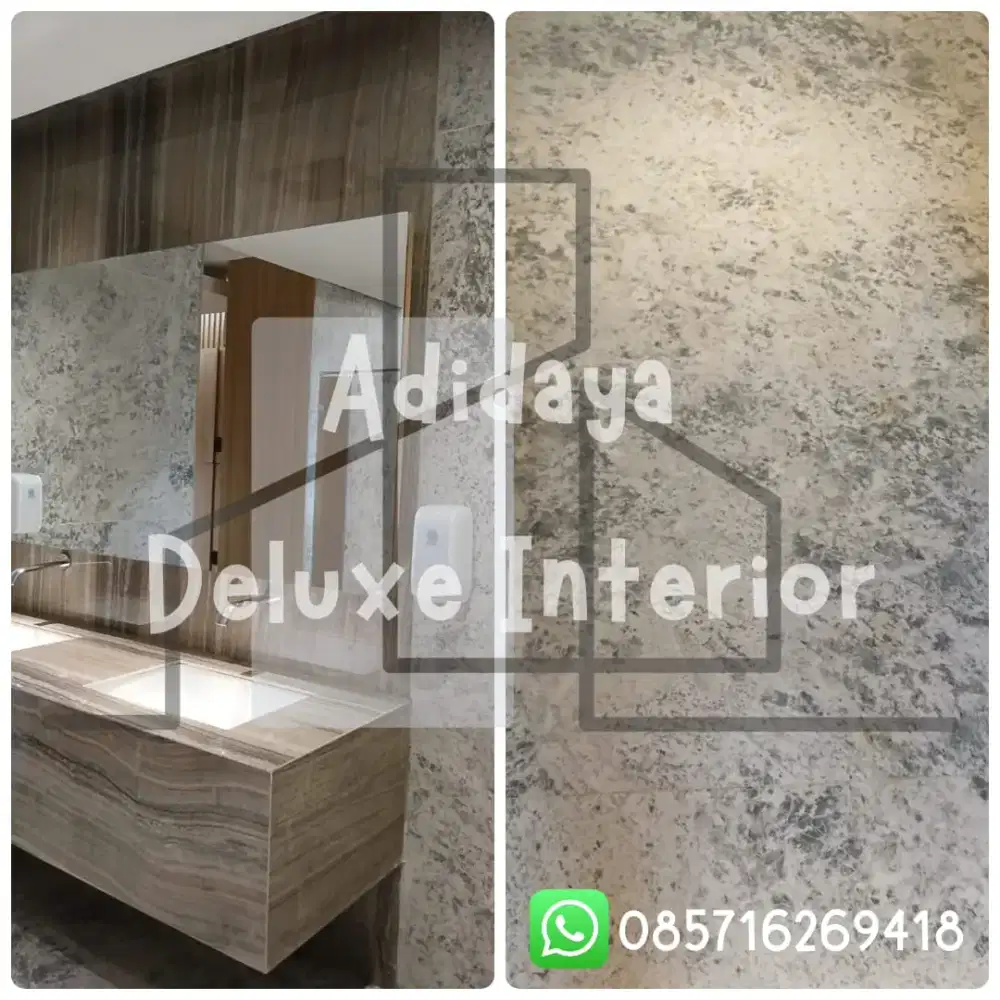 Tukang Pasang Quadra, Marmer, Granit. Kontraktor Bangun Rumah Mewah