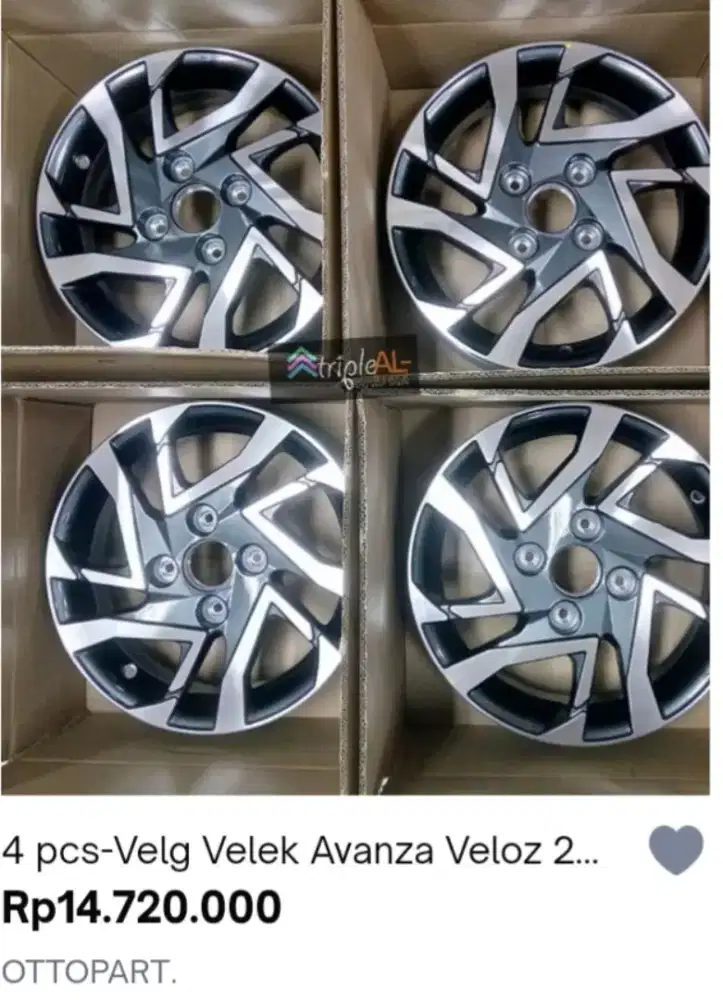 4 velg facelift r 16 sni import