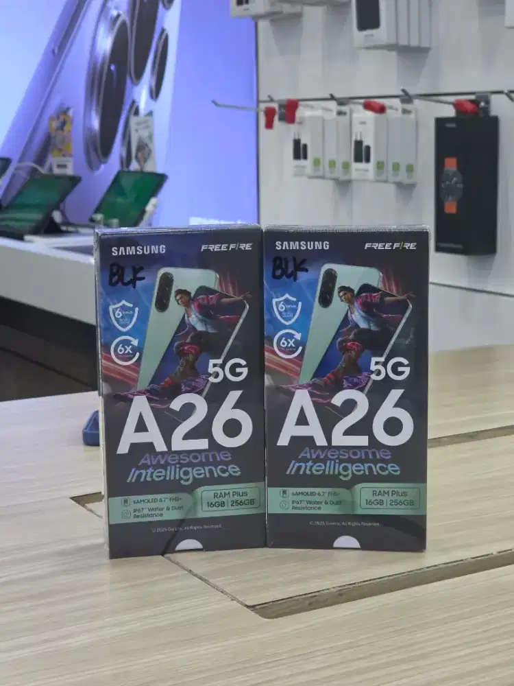 Samsung A26 5g 8/256 free adaptor 25watt