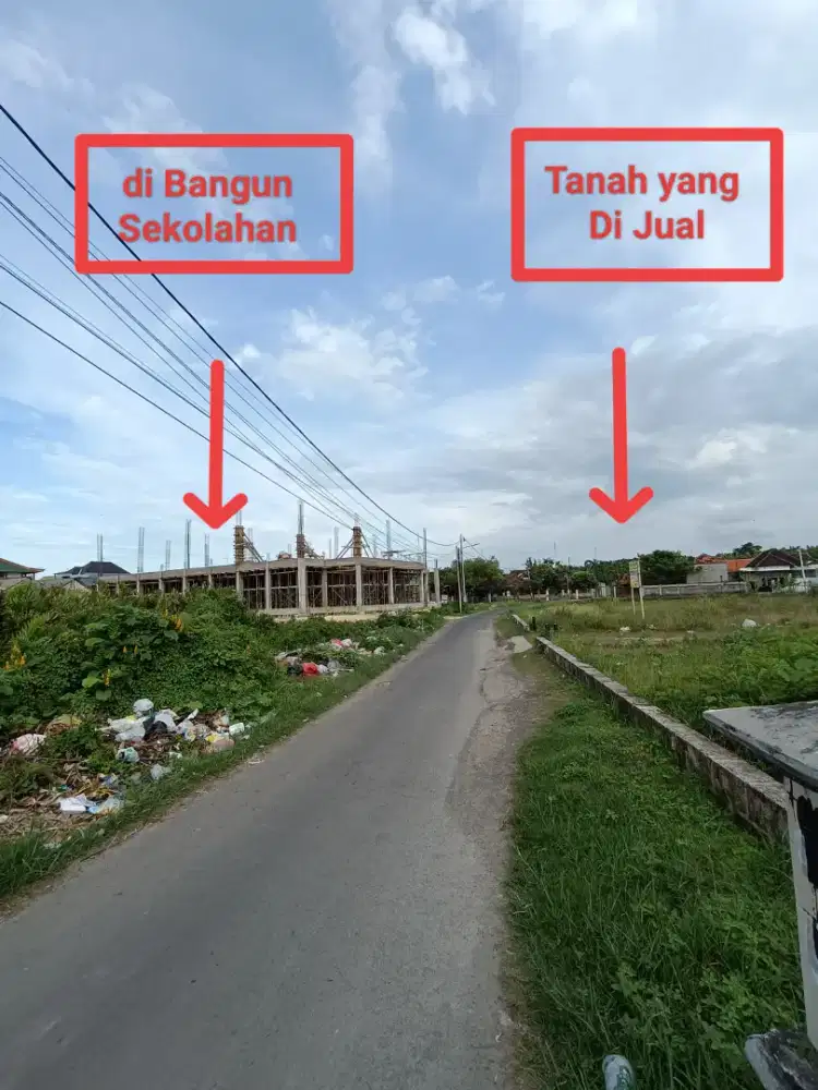 Di JUAL TANAH LATSARI (Belakang Klenteng Tuban) Rp 1,9jt/meter