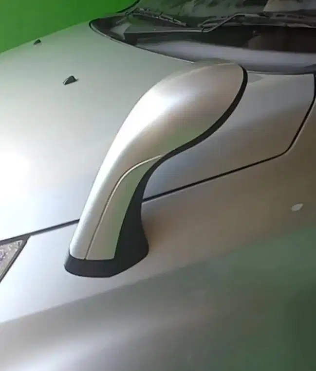 Spion tanduk kap mesin toyota rush/terios 2007 - 2017 Silver