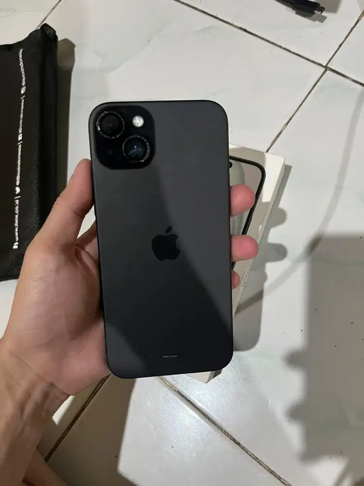 Iphone 15plus 256gb ibox bh98 ongaransi