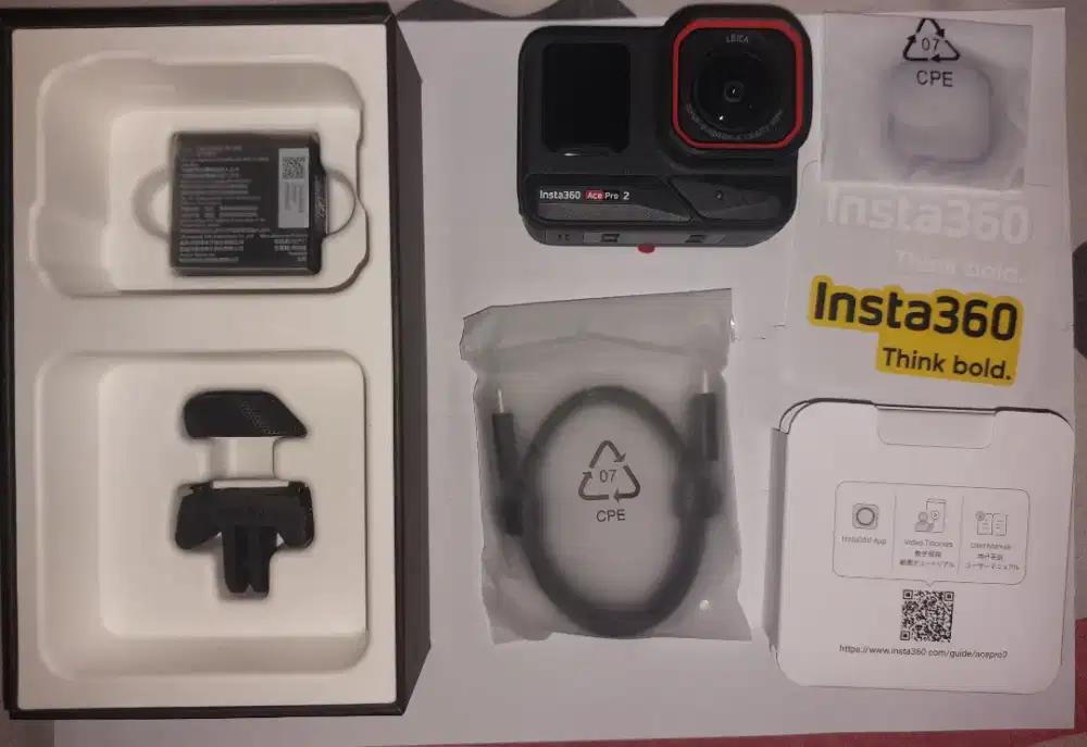 Insta360 AcePro 2 (Dual battery) *Gratis SDHC Sandisk 64GB Extreme*