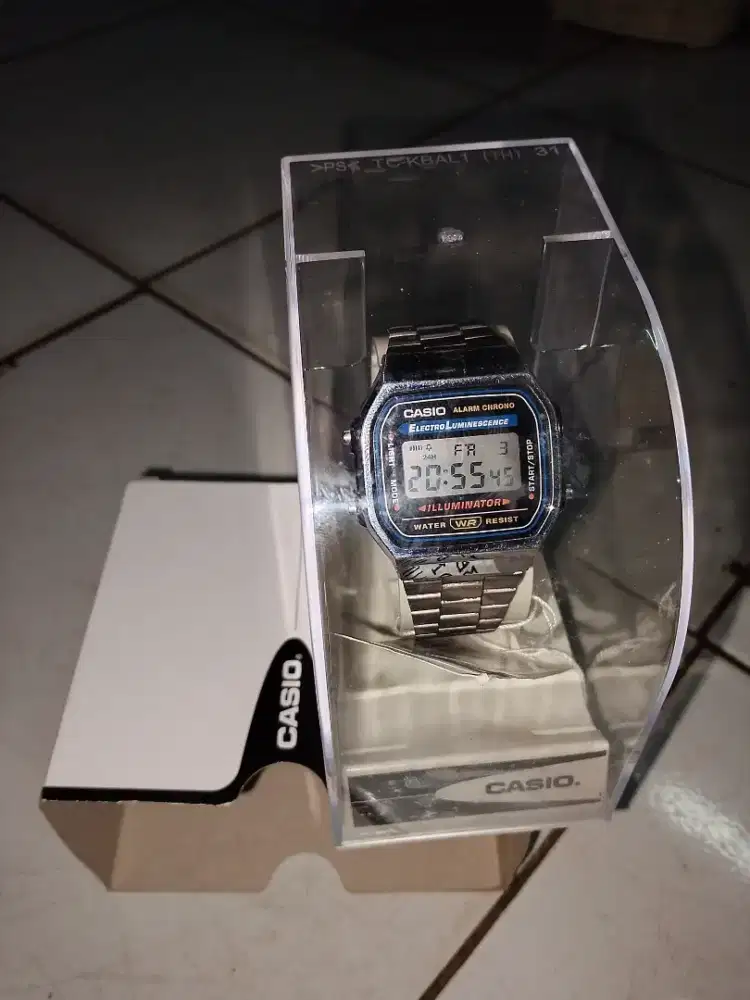 Casio a168wa stainless