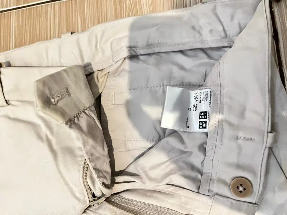 Shortpants Uniqlo Cream