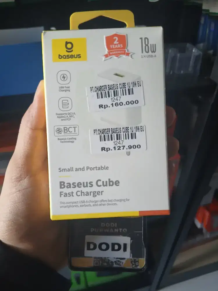 READYY!!!
 CHARGER BASEUS CUBE 1U 18W EU|ATLANTIS DAHSYAT