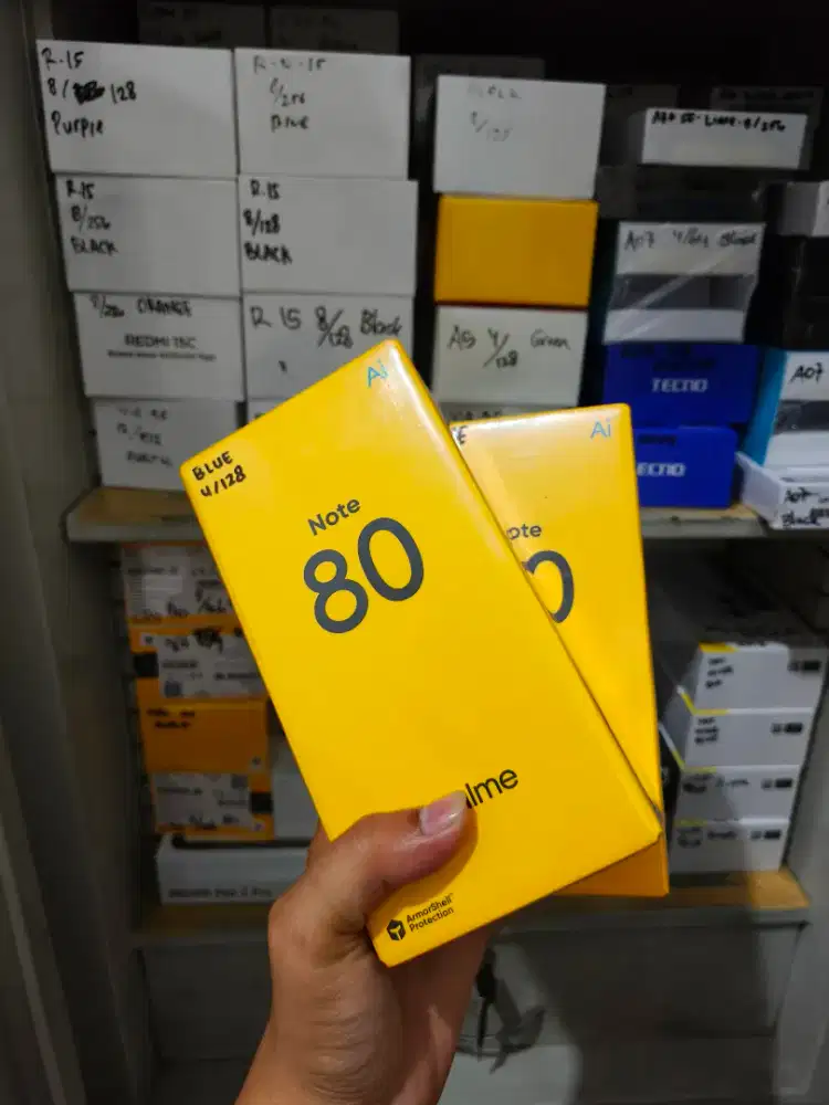 Realme note 80 4/128 new promo