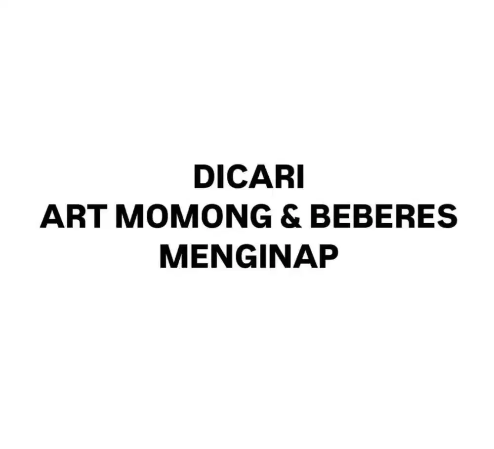 Loker ART serabutan