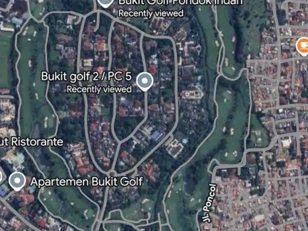 Jual Rumah Bagus Bukit golf pondok indah Jakarta Selatan Jual Rumah Pondok indah Jual Private Residence Bukit golf pondok indah Jual Tanah Kavling Bukit Golf pondok indah