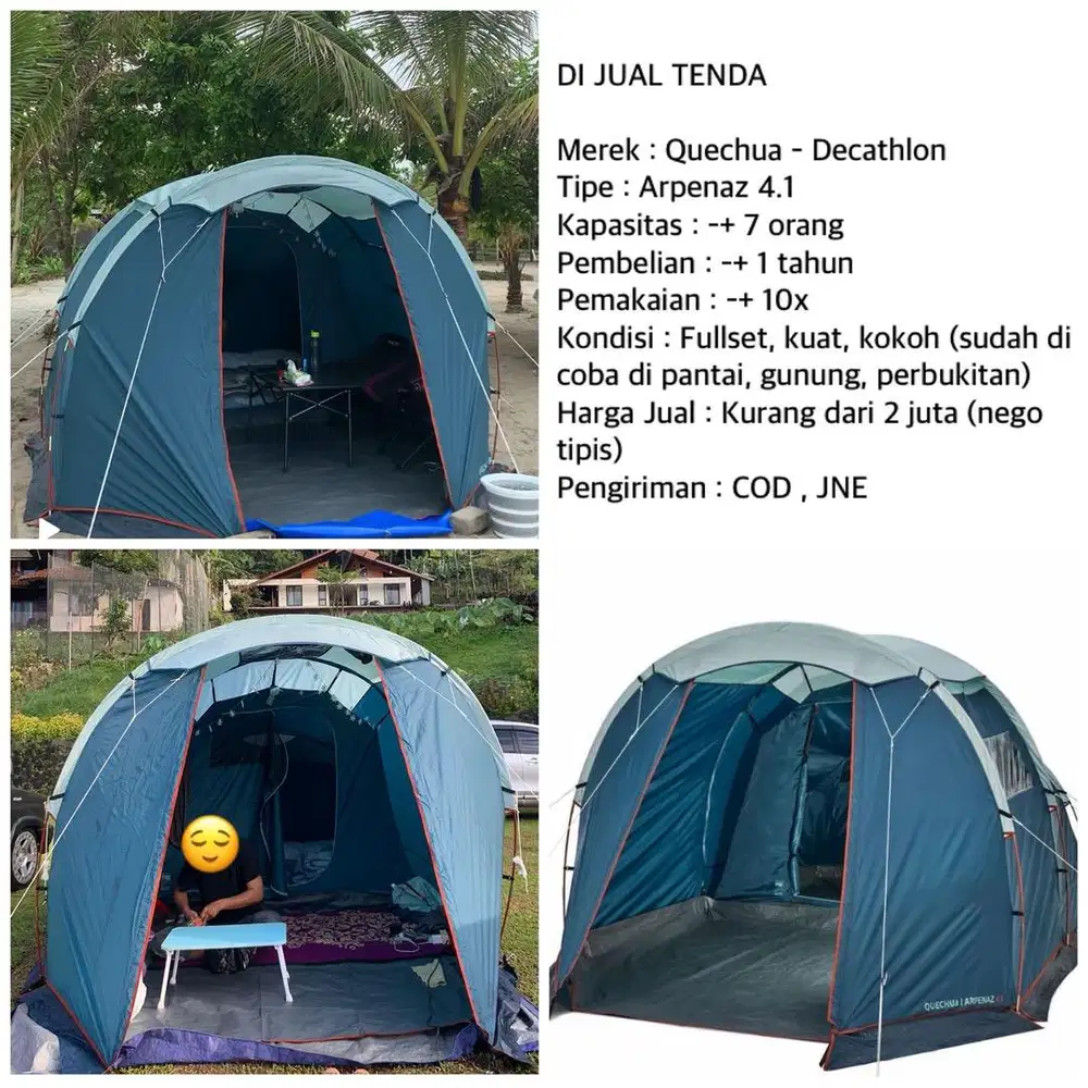 Tenda Quencha Arpenaz 4.1