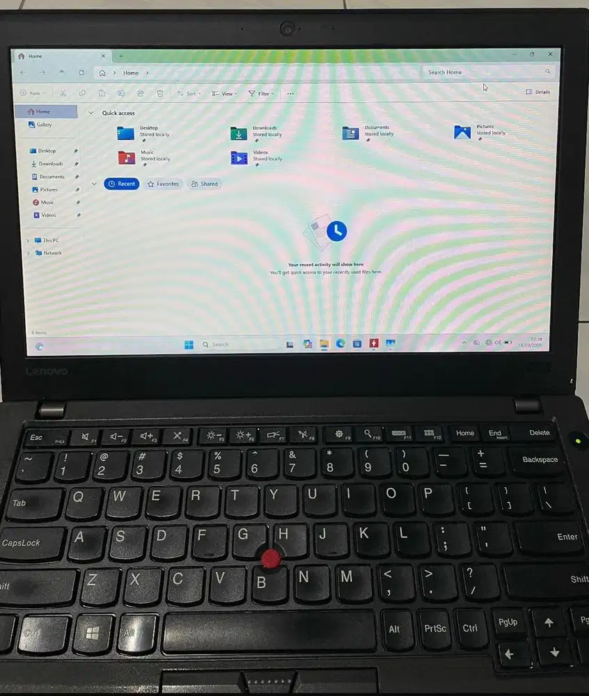 Lenovo Thinkpad X270 I5 gen 7 Ram 4gb Ssd 256gb Minus mic camera rusak