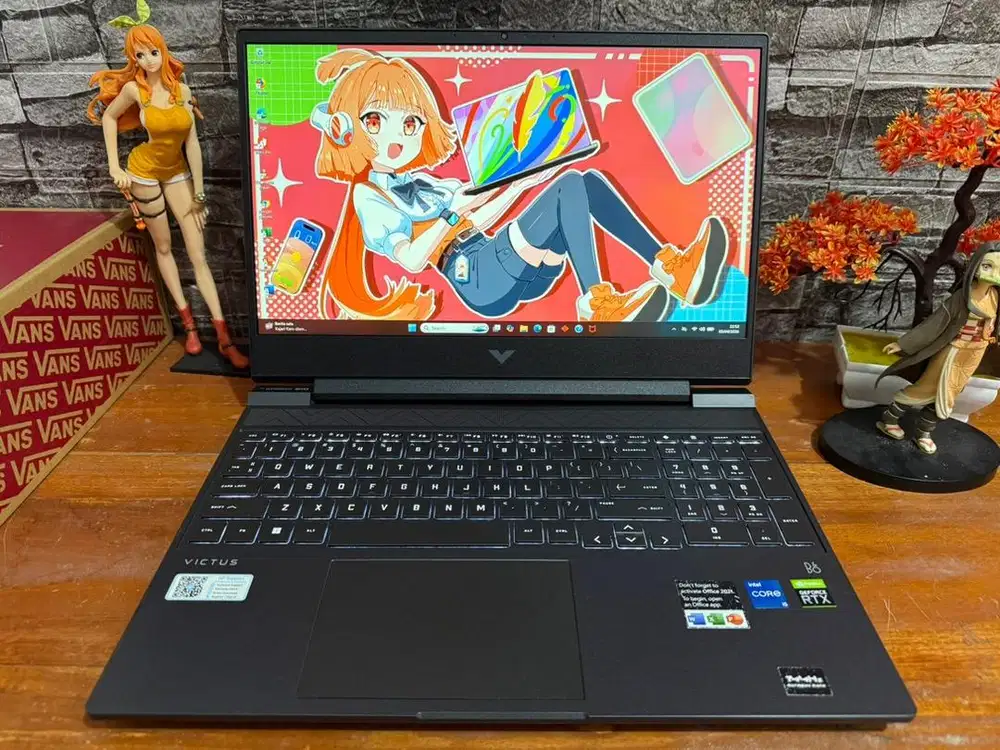 Laptop Hp Victus 15 intel Core i5-12500H Ram 16gb SSD 512gb RTX 3050