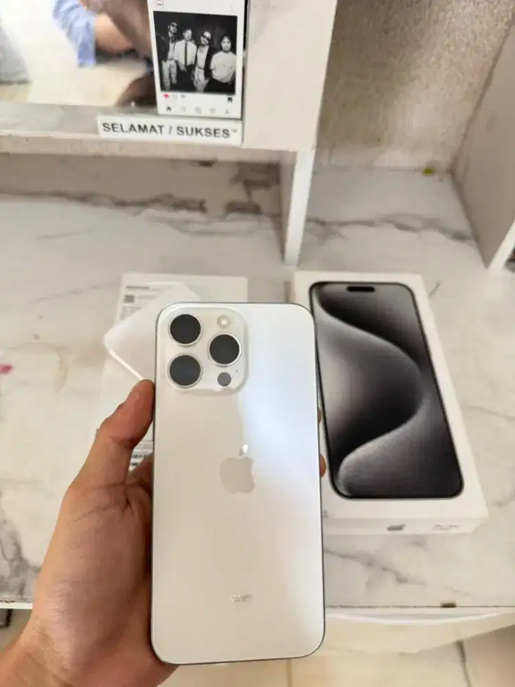 Apple iphone 15 pro max 256 ibox resmi MULUS