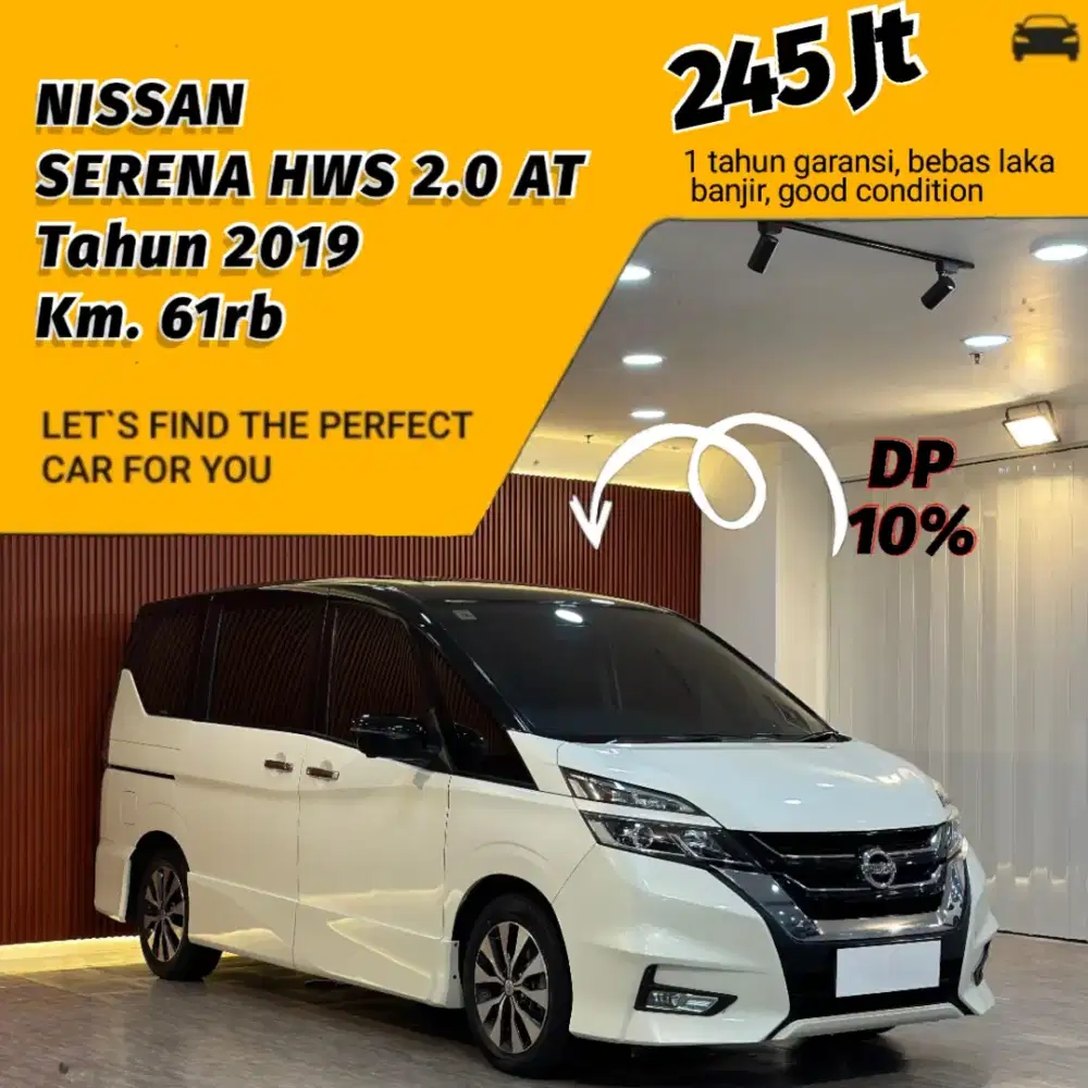 Nissan Serana HWS 2.0 AT Tahun 2019