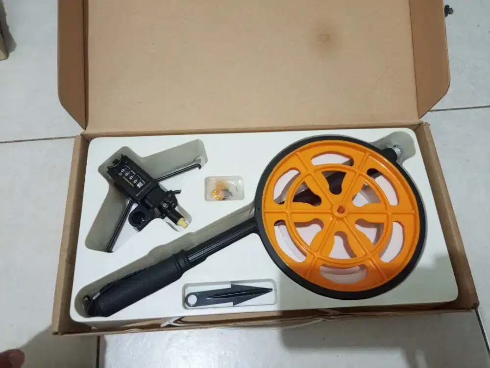 Togoshi Meteran dorong jalan roll walking measure