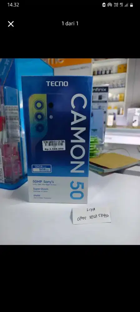 TECNO CAMON 50 8/128 | ATLANTIS DAHSYAT