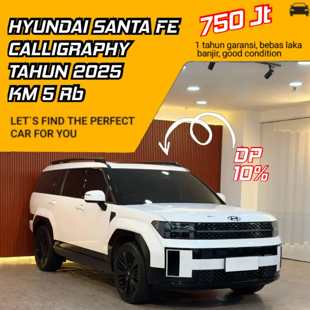 Hyundai Santafe Calligraphy HEV 1.6 AT Tahun 2025