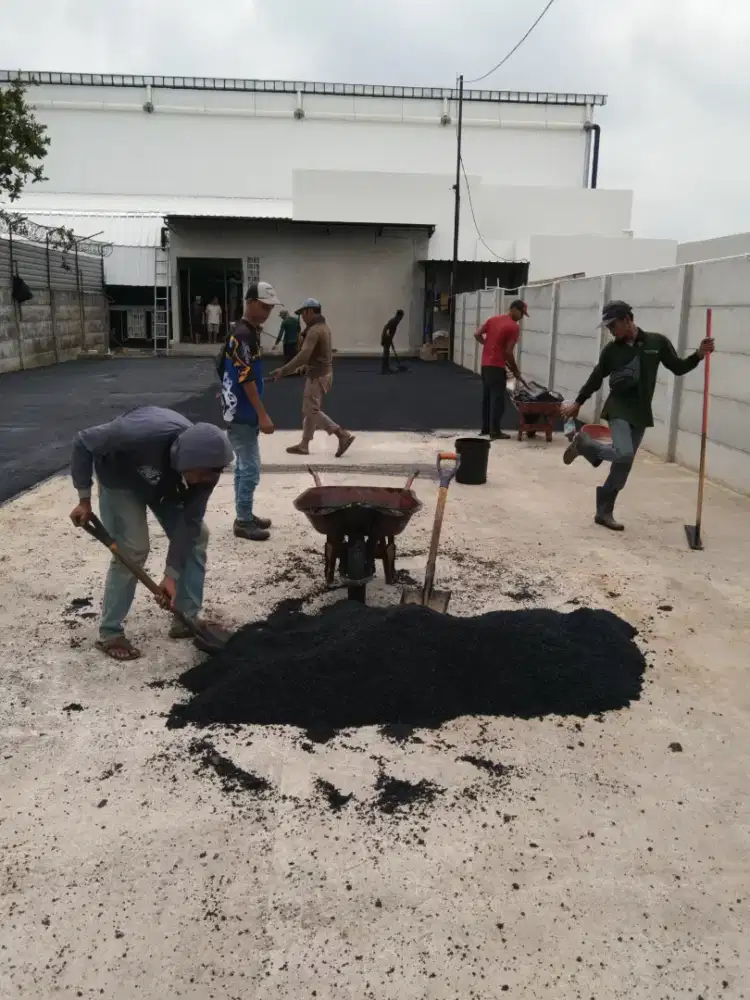 Aspal hotmix Jagakarsa