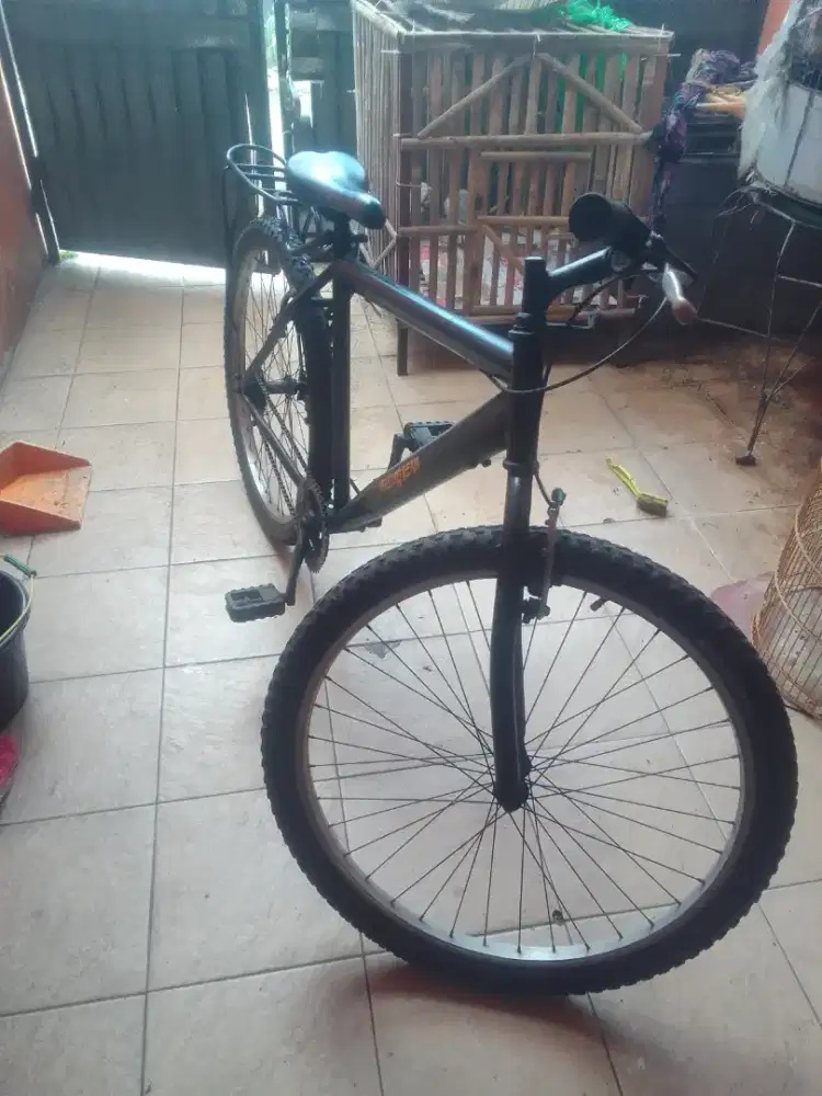 Sepeda begitu adanya