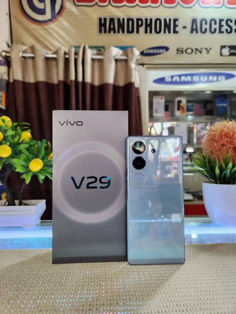 Vivo V29 5G Ram 8+8Gb/ 256Gb Fullset Mulus Original 100% Bergaransi
