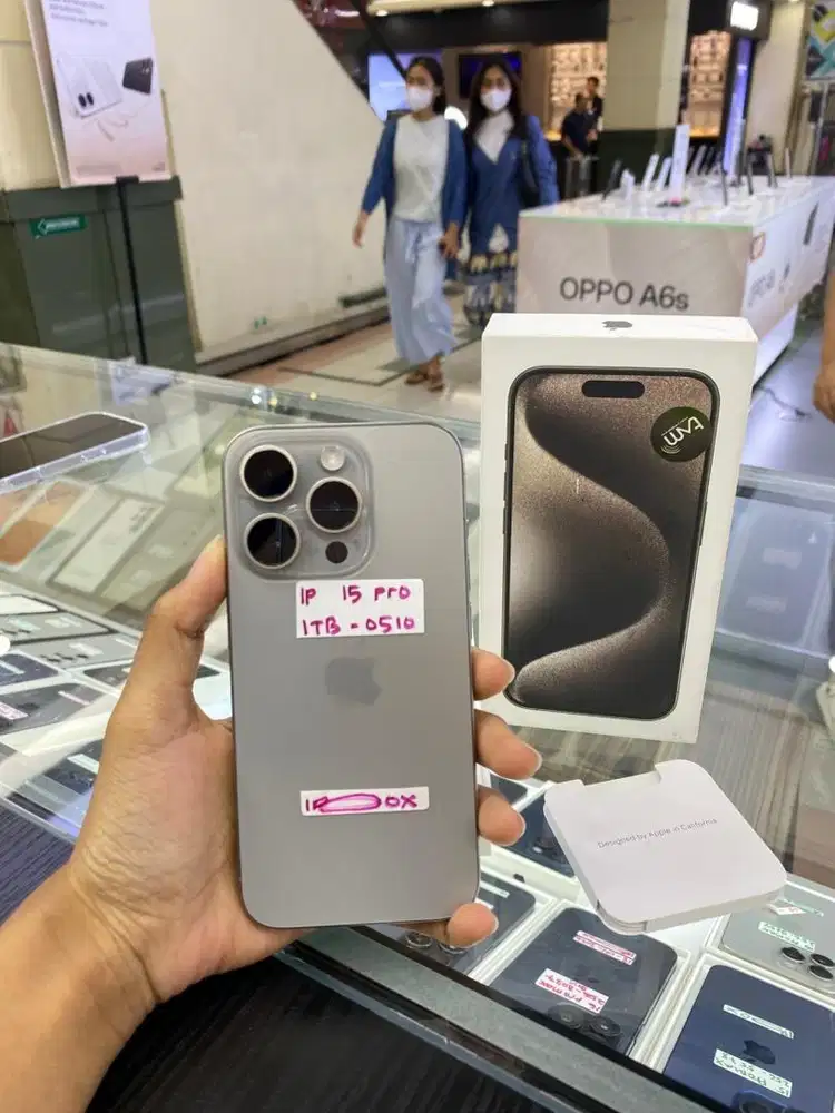 Iphone 15 Pro 1TB natural garansi ibox