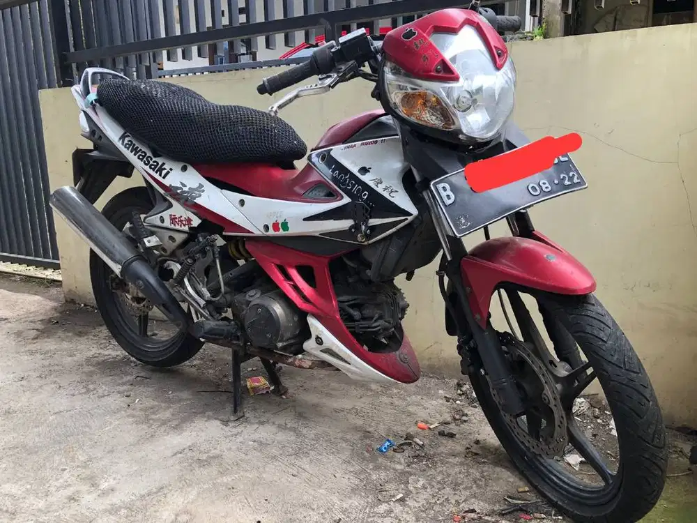 Jual santai Kawasaki Athlete 2012, motor kesayangan