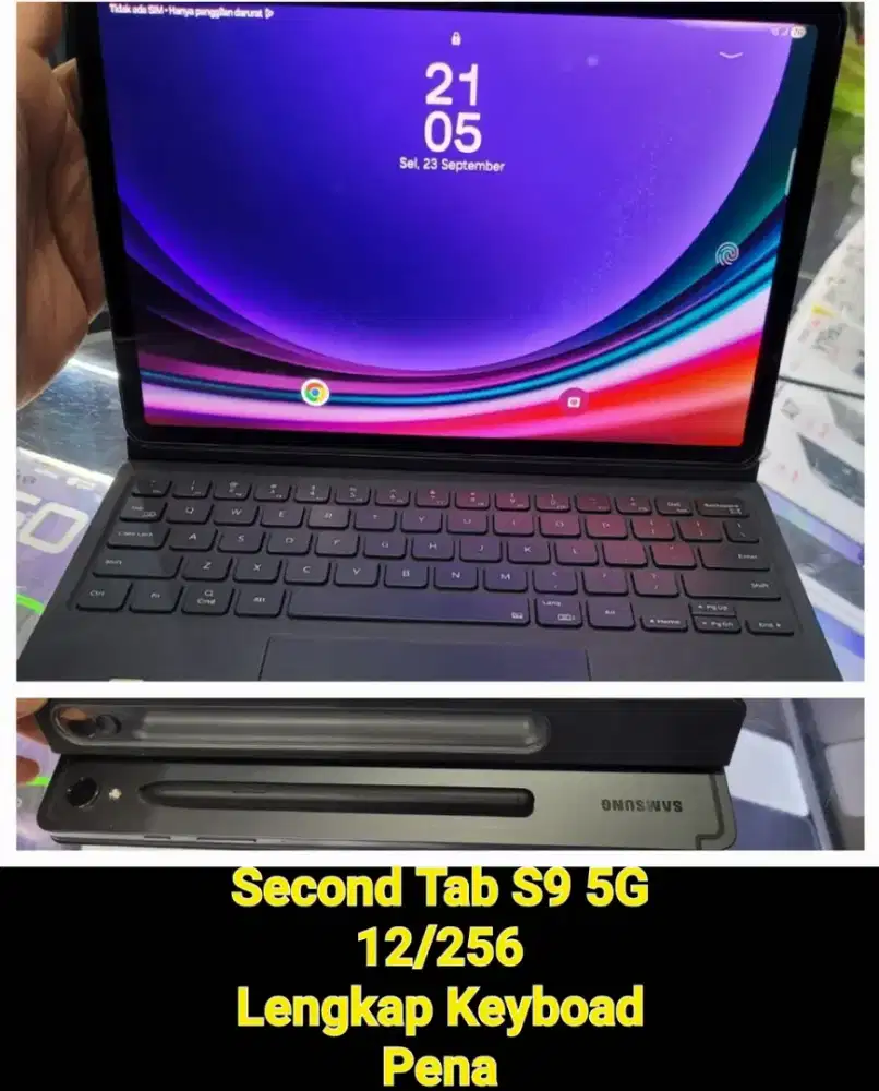 Tab S9 12/256 5G with keyboad