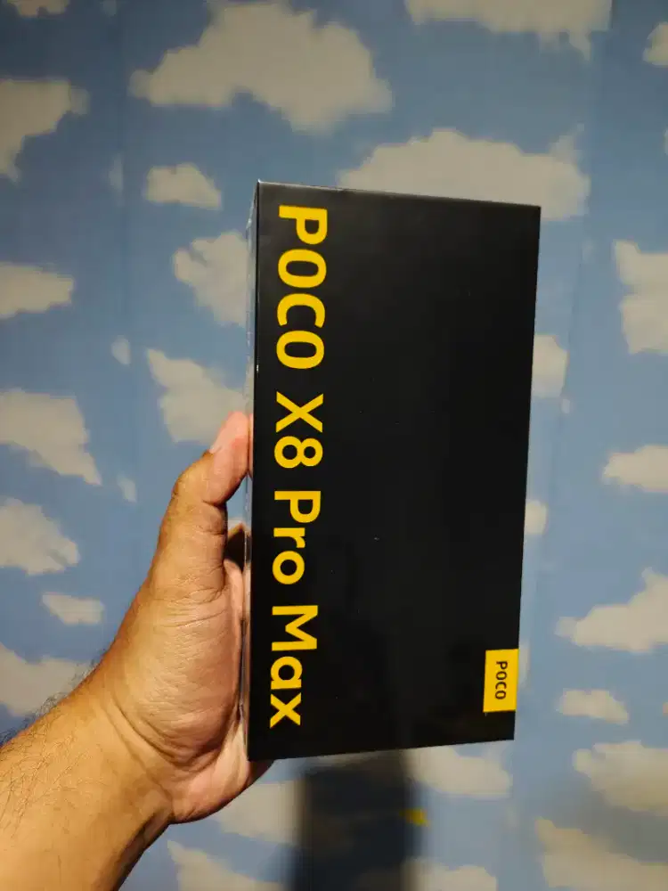 Poco x8 pro max 12/512gb baru dan segel