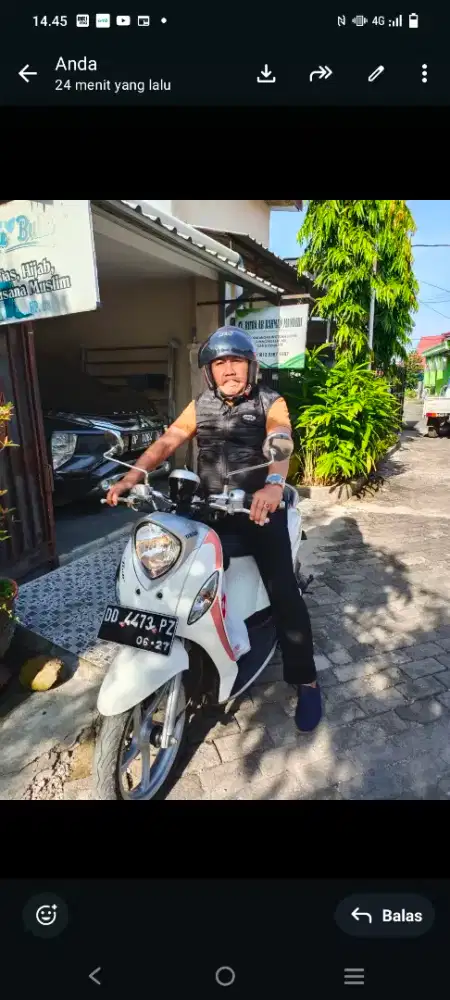 Di jual yamaha fino warna putih 2022