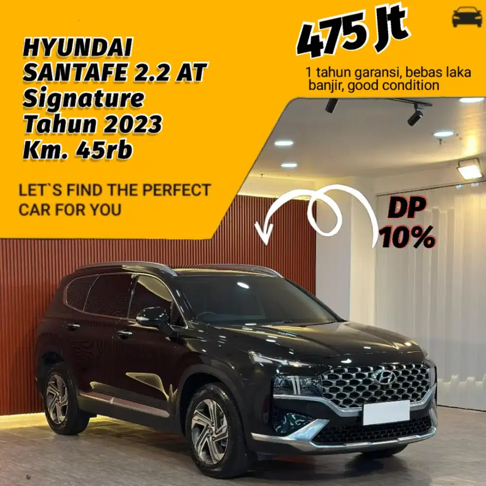 Hyundai Santafe Signature 2.2 AT Tahun 2023