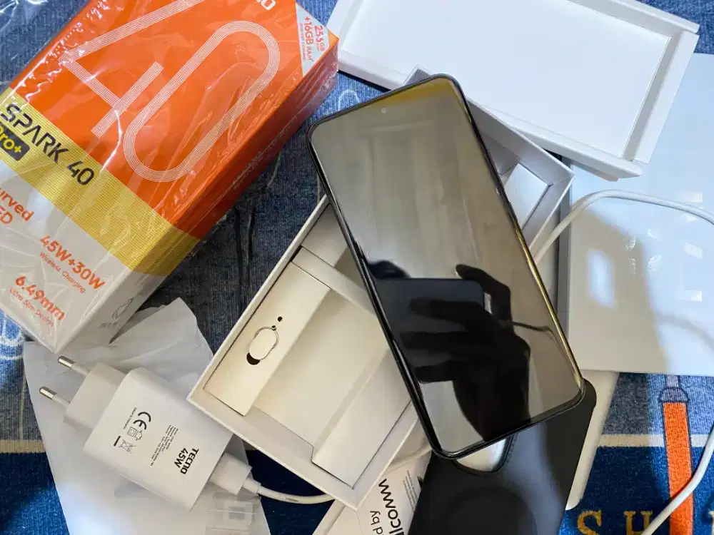 TECNO SPRAK 40 PRO+ Fullset Like New