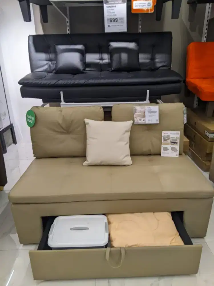 PROMO SOFA STORAGE 2 SEATER