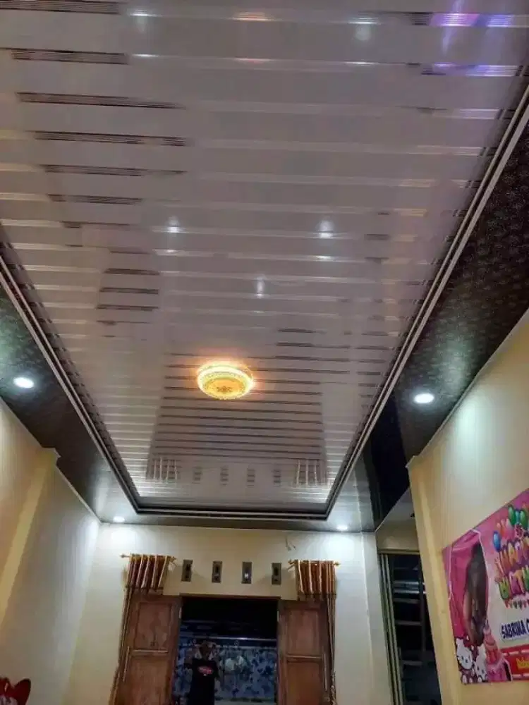 Promo pemasangan plafon PVC dan atap baja ringan dll