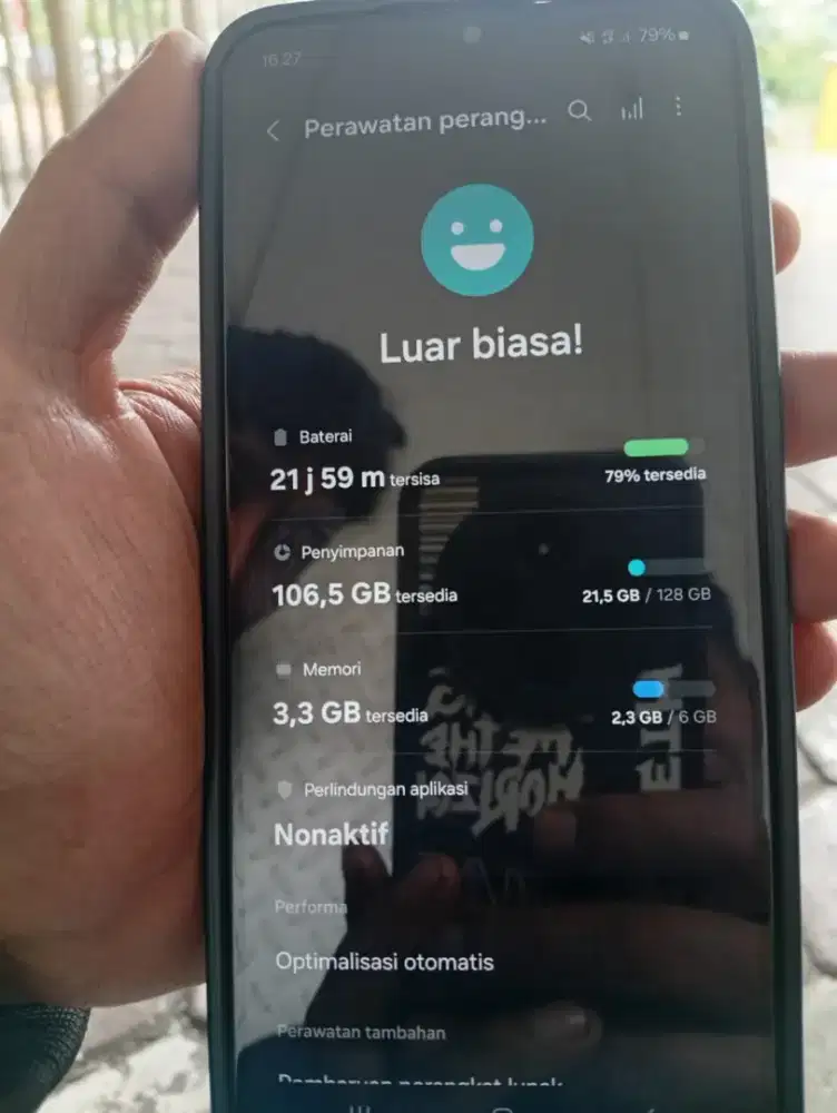 Samsung A13 ram 6 per 128