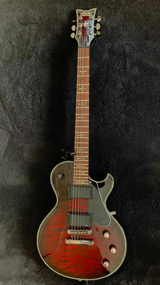 di jual gitar Shecter hellraiser Solo-II made in korea original