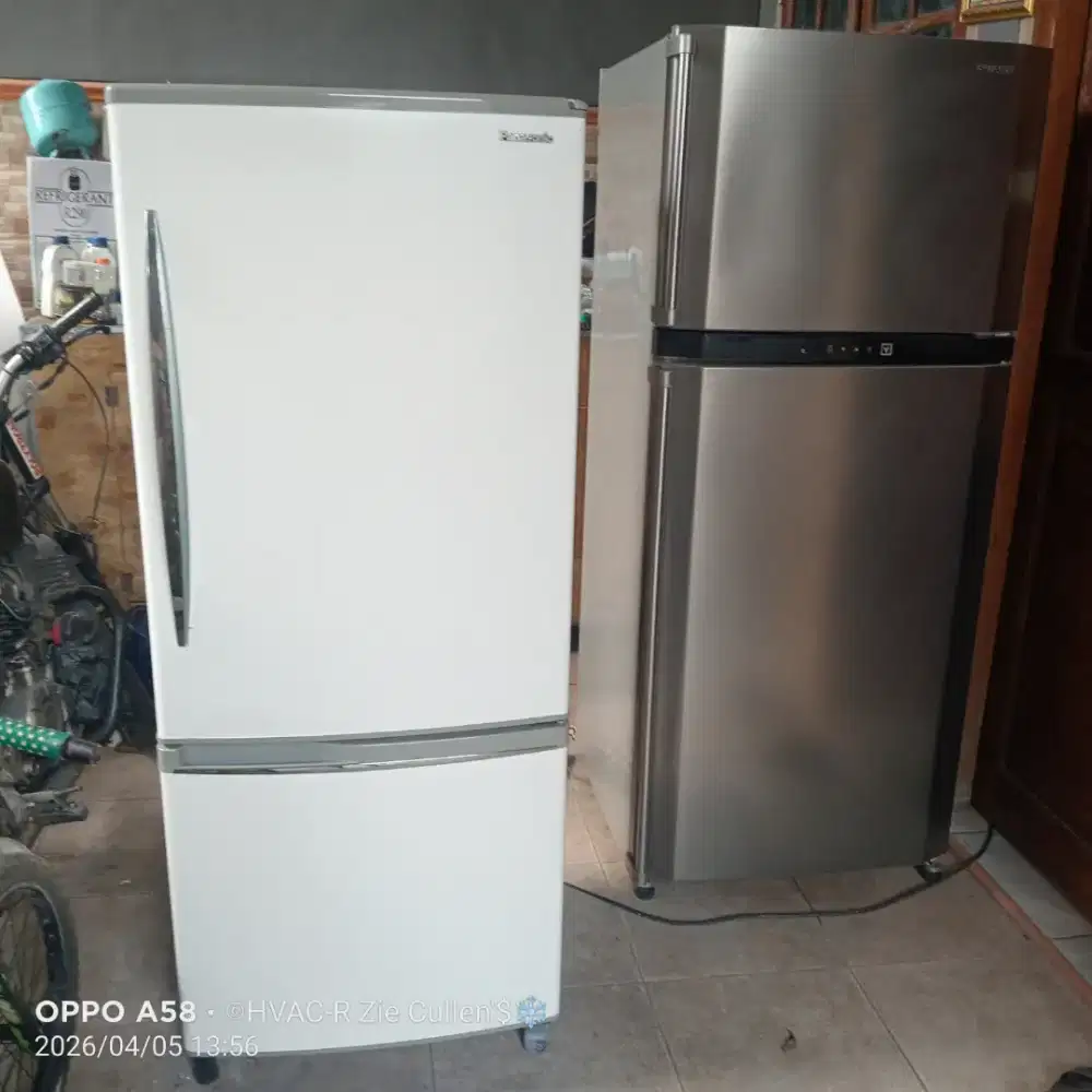 Kulkas panasonic fresher bawah (bottom fresher)