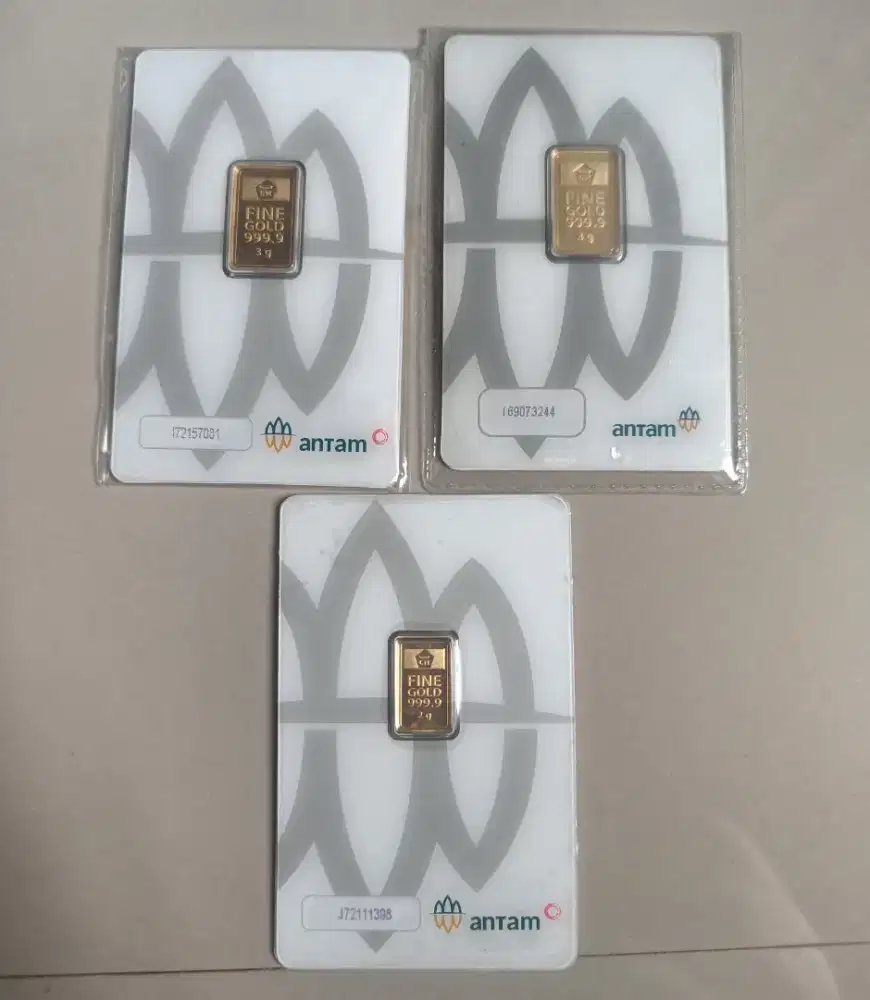 ANTAM LOGAM MULIA 2 gram dan 3 gram