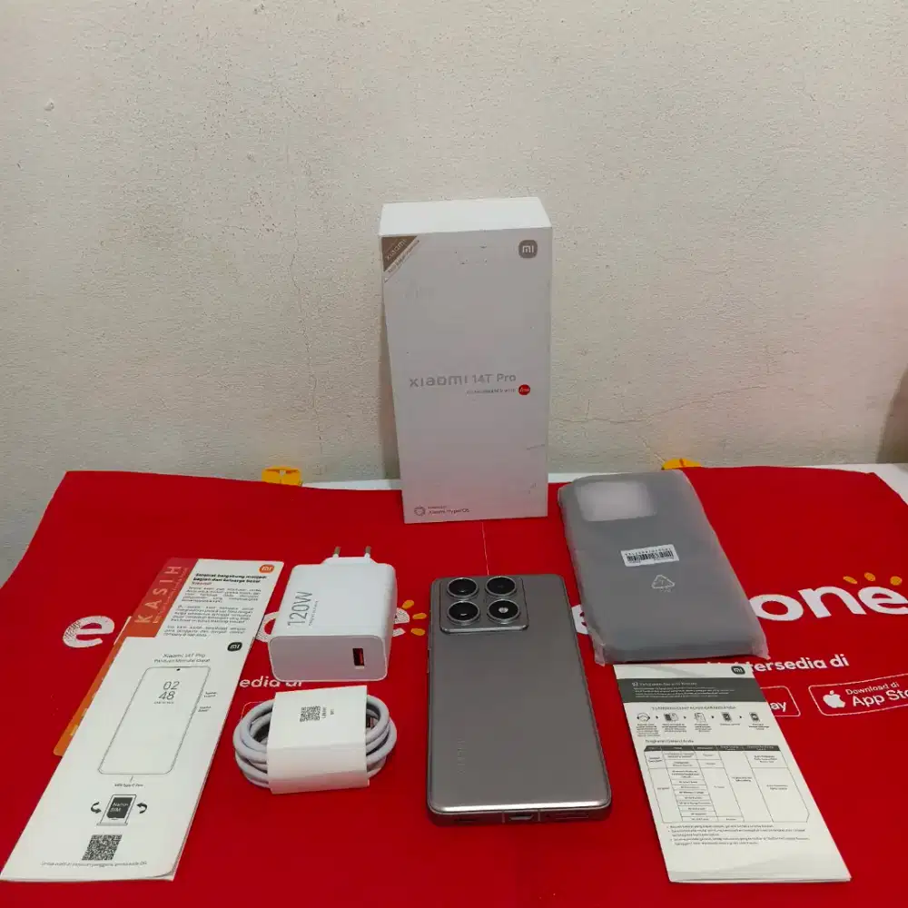 XIAOMI 14T PRO 12GB 512GB garansi resmi Oktober 2026
