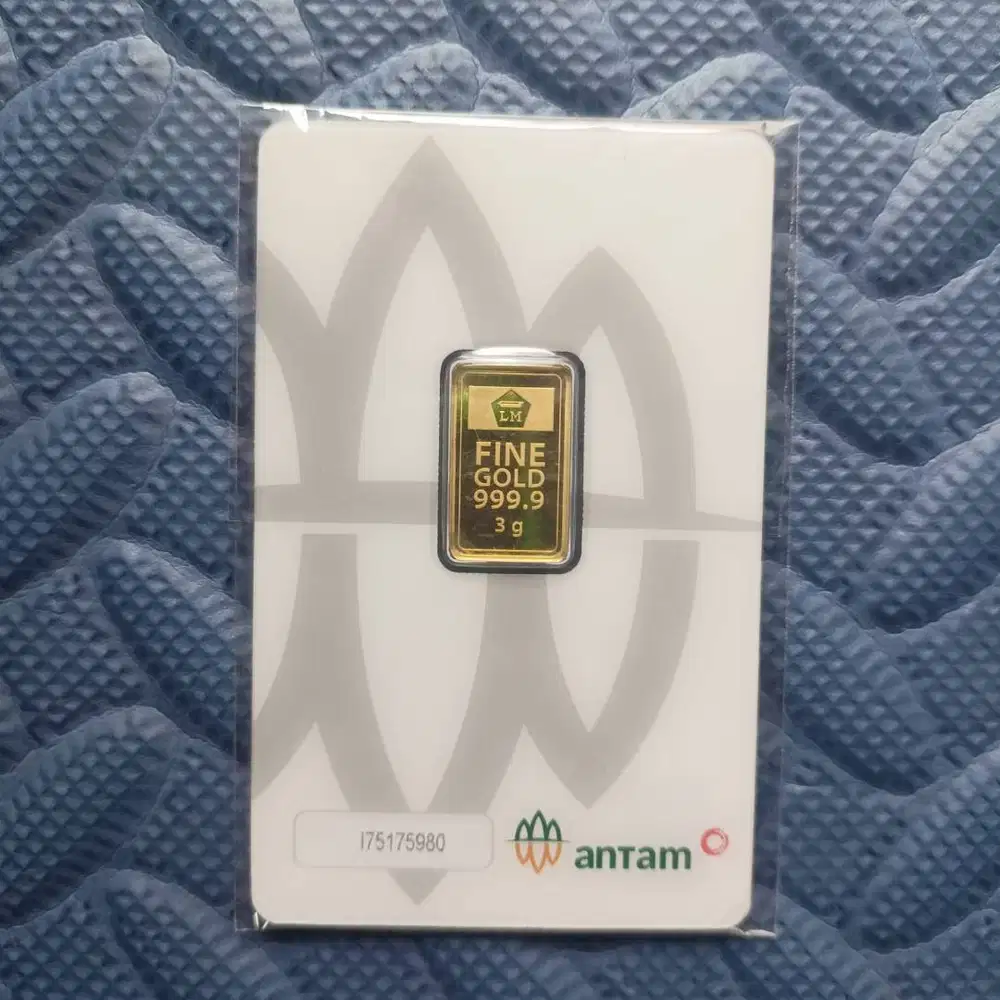 Emas ANTAM Logam Mulia Certicard - 362 gr Keluaran Tahun Terbaru RM 26