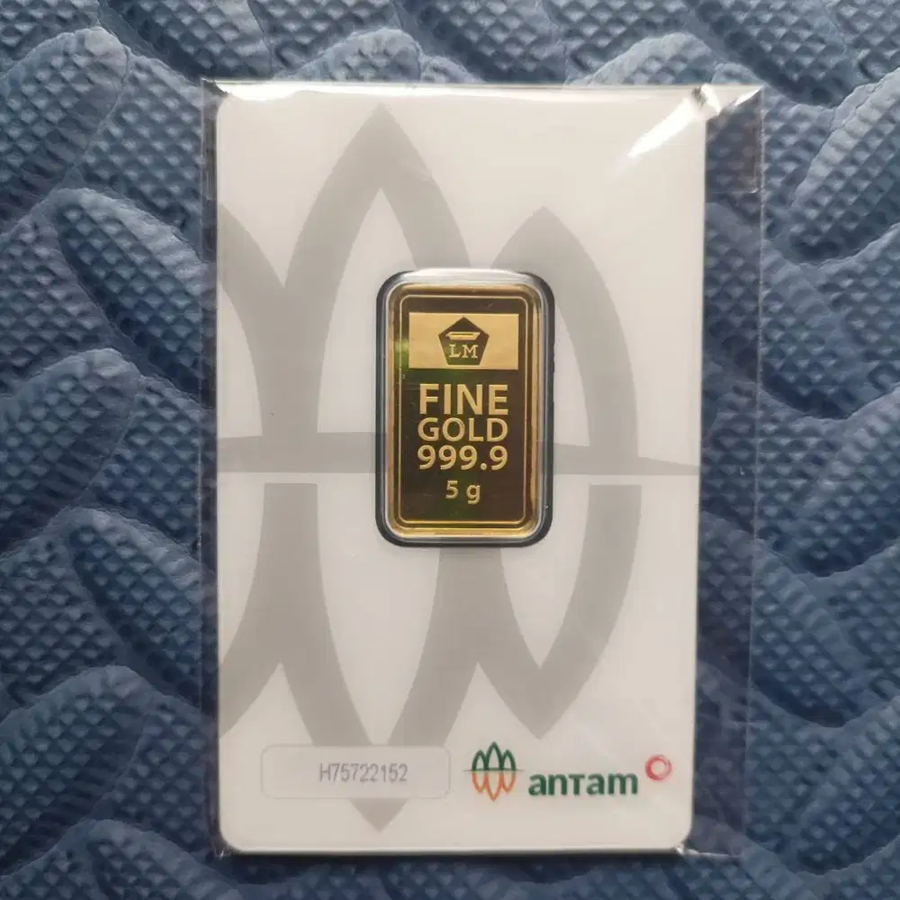 Emas ANTAM Logam Mulia Certicard - 5 gr Keluaran Tahun Terbaru RM 2026