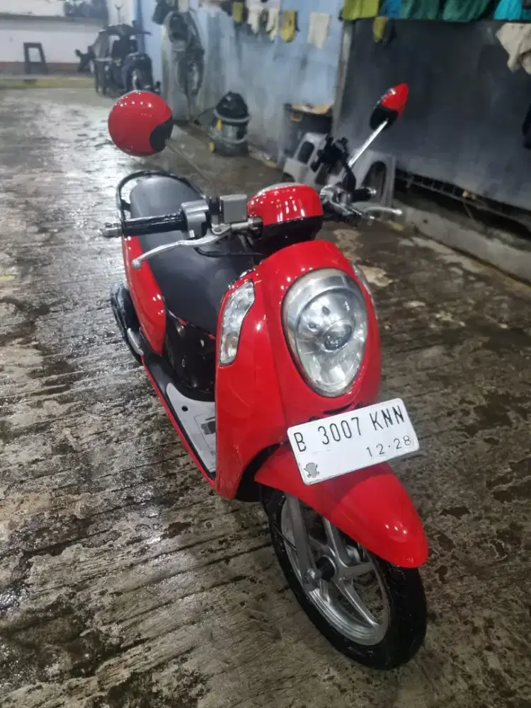 Scopy fi 2014 awal mulus baru body fulset