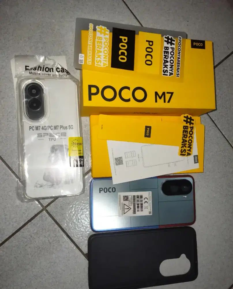 Xiaomi poco m7 baterai 7000 mah