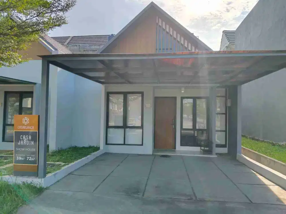 Rumah Modern dikawasan yang asri