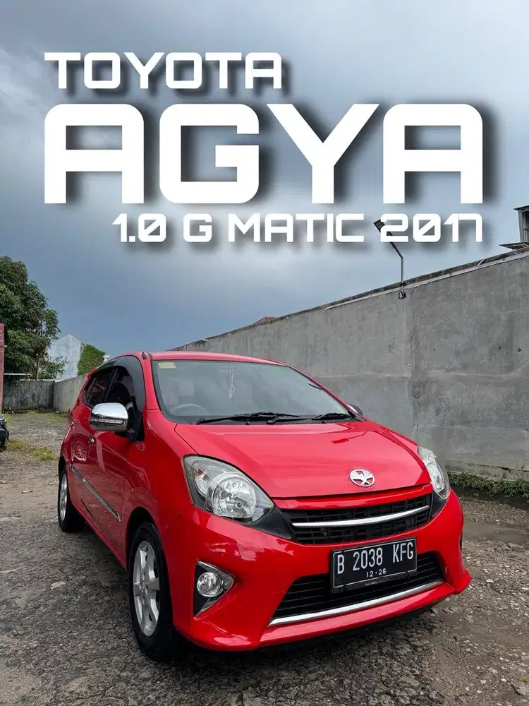 TOYOTA AGYA 1.0 G AT 2017