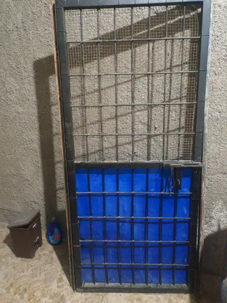 Pintu Besi panjang 170cm, lebar 80cm