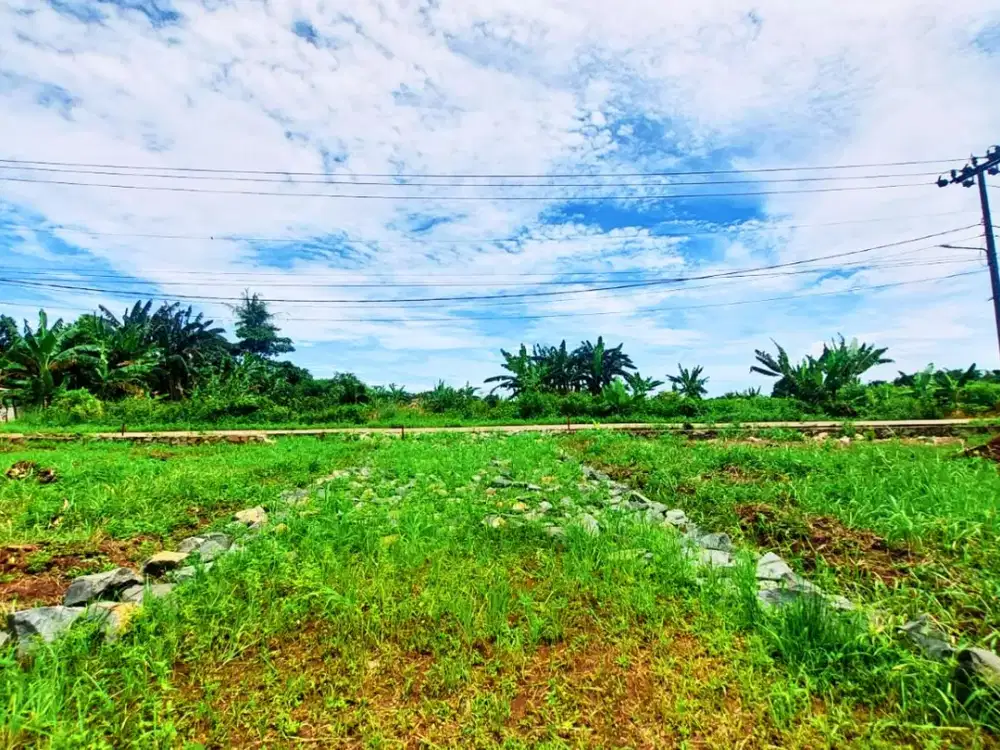 Tanah Dekat ke Stasiun Jatake, 1 Jt-an/m2 SHM