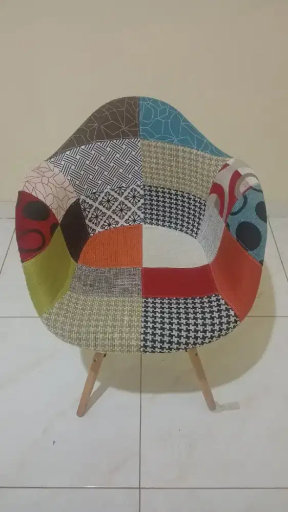 Kursi 1 seat dari pecahan kain